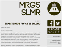 Tablet Screenshot of mrgs.ca
